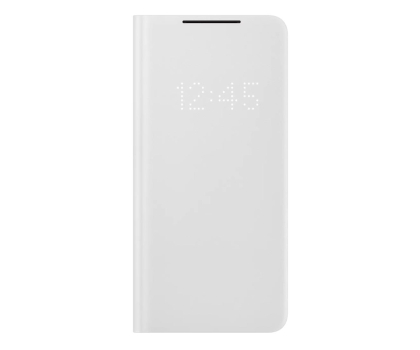 Etui do telefonów SAMSUNG Etui Smart LED View Cover Samsung S21+ Light Gray